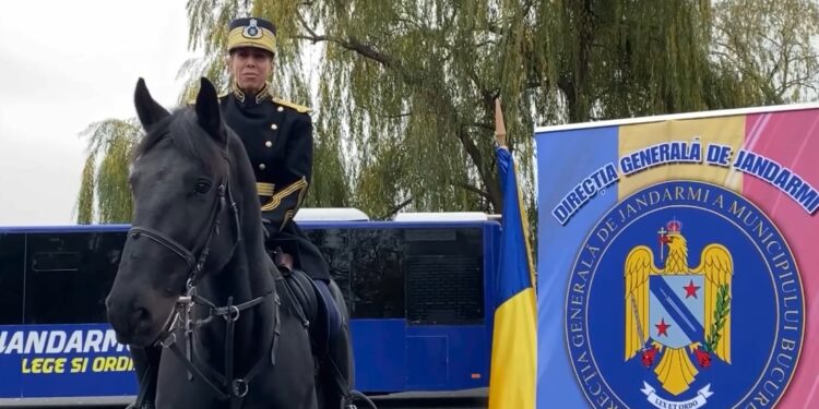 Video: Mesajul transmis de Detașamentul de Cavalerie al Jandarmeriei pentru brăileni