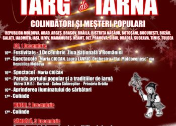 În perioada 30 noiembrie – 11 decembrie la Brăila va fi organizat Târgul de iarnă