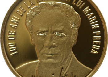 BNR va lansa în circuitul numismatic o monedă din aur cu tema 100 de ani de la nașterea lui Marin Preda și o monedă din argint cu tema 50 de ani de la aderarea României la Fondul Monetar Internațional și Banca Mondială