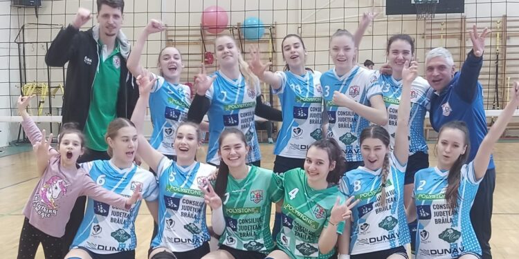 Victorie în trei seturi pentru ACS Sport Plus Brăila în deplasarea de la CTF Mihai I București