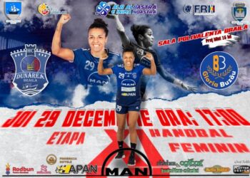 Joi, 29 decembrie, Dunărea Brăila joacă acasă, ultimul meci din acest an