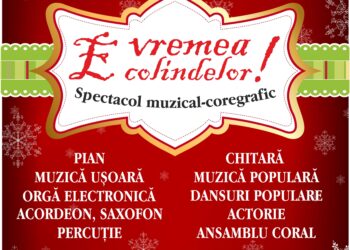 ”E vremea colindelor” spectacol realizat de Şcoala Populară de Arte şi Meserii „Vespasian Lungu” Brăila