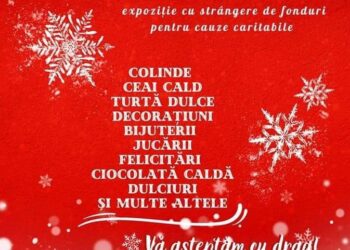 Târg caritabil de Crăciun organizat de elevii Liceului Teoretic „Constantin Angelescu” Ianca