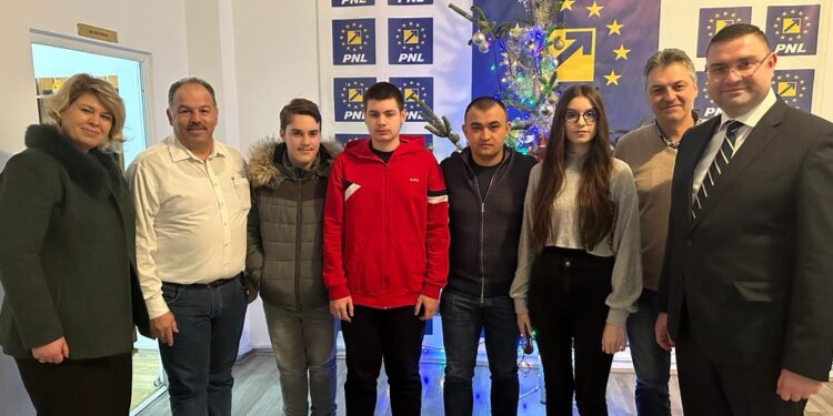 Coroniţa premianţilor din sacul lui Moş Crăciun