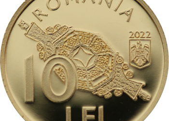 BNR va lansa în circuitul numismatic o monedă din aur cu tema Tezaurul de la Pietroasa – Vasele Poligonale