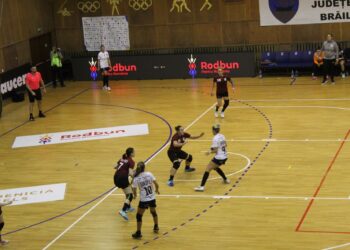 HC Dunărea Brăila Div A a câștigat cu 33-24 meciul din ultima etapă a turului Diviziei A, cu Rapid București Div A