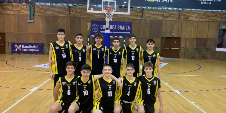 Noi etape în weekendul trecut pentru echipele de baschet U16 de la Cuza Pirates Brăila