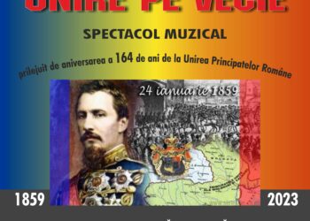 Şcoala Populară de Arte „Vespasian Lungu” Brăila organizează spectacolul muzical dedicat împlinirii a 164 de ani de la Unirea Principatelor Române