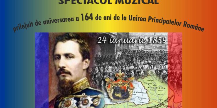 Şcoala Populară de Arte „Vespasian Lungu” Brăila organizează spectacolul muzical dedicat împlinirii a 164 de ani de la Unirea Principatelor Române
