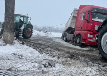 Situația drumurilor din județul Brăila la ora 16.00