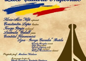 Filarmonica “Lyra – George Cavadia” Brăila organizează un Concert Cameral cu ocazie Zilei Culturii Naționale