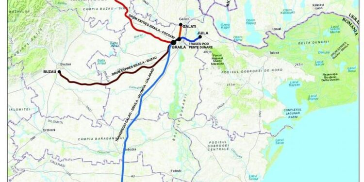 A fost semnat ordinul de începere a Studiului de Fezabilitate pentru TRANSREGIO Galați – Brăila – Slobozia – Drajna – Chiciu 