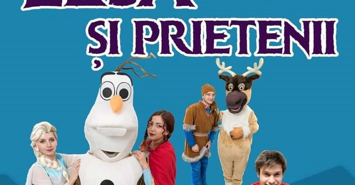 Spectacol de animație pentru copii ”Elsa și prietenii”