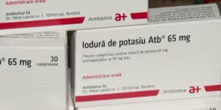 Campanie de distribuție Iodură de Potasiu