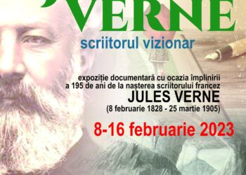 Jules Verne – scriitorul vizionar, expozitie documentara