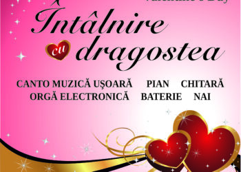 De Valentine’s Day, Școala Populară de Arte Vespasian Lungu vă invită la spectacolul muzical „Întâlnire cu dragostea”