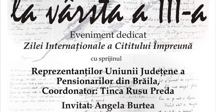 1 februarie – Ziua internațională a cititului împreună