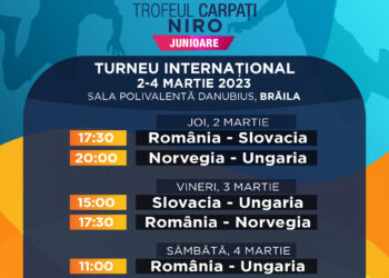 Brăila este gazda Trofeului Carpați Niro W17 din perioada 2-4 martie 2023