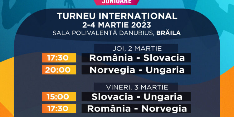 Brăila este gazda Trofeului Carpați Niro W17 din perioada 2-4 martie 2023