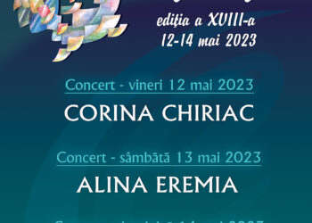 Corina Chiriac, Alina Eremia și Ștefan Bănică jr. vor susține recitaluri la a XVIII-a ediție a Festivalului Internațional de Muzică Ușoară „George Grigoriu”
