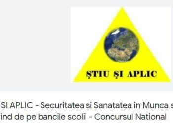 19 echipe de câte doi elevi au participat la etapa județeană a Concursului ”Știu și aplic! Securitatea și sănătatea în muncă se deprind de pe băncile școlii”