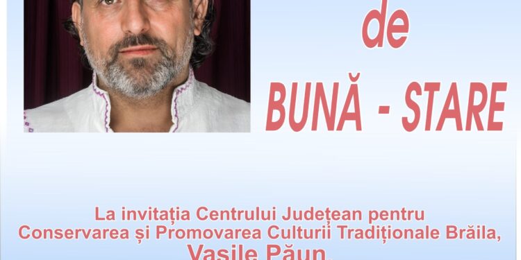 Al treilea eveniment desfășurat în cadrul proiectului „Atelierul de Bună-Stare”, avându-l ca invitat special pe Vasile Păun