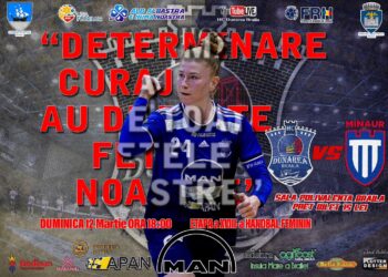 Dunărea Brăila joacă duminică, acasă, cu Minaur Baia Mare