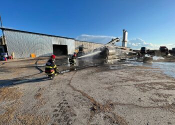 Patru incendii de vegetație, un incendiu la un depozit de cereale și unul la o casă părăsită de pe strada Mărului din municipiul Brăila
