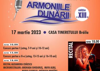 66 de concurenți din țară și din Republica Moldova participă la a XIII-a ediţie a Concursului naţional de muzică uşoară pentru copii „ARMONIILE DUNĂRII”