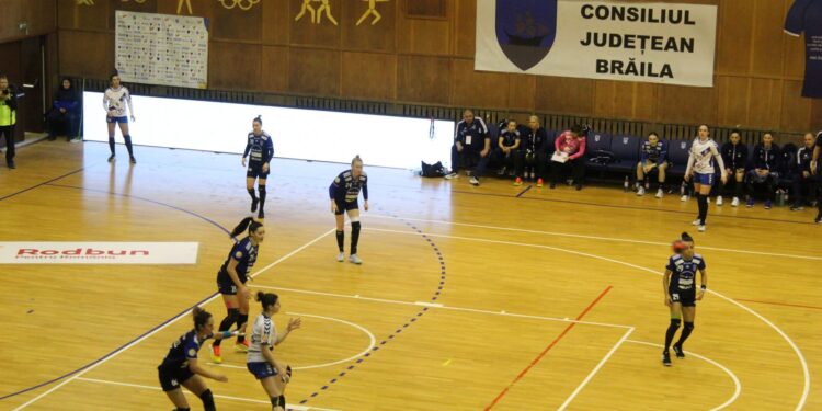 Dunărea Brăila continuă parcursul fără greșeală în Liga Florilor. Victorie cu 27-25 în fața handbalistelor de la Minaur Baia Mare