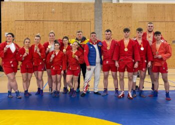 Maria Naidin și Paul Scurtu, legitimați la CSM Brăila, au câștigat locul I la European Open Sambo Dutch 2023
