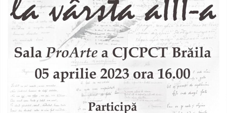 Poezie la vârsta a III-a