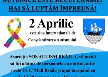 Autismul este recuperabil! Hai să luptăm împreună!