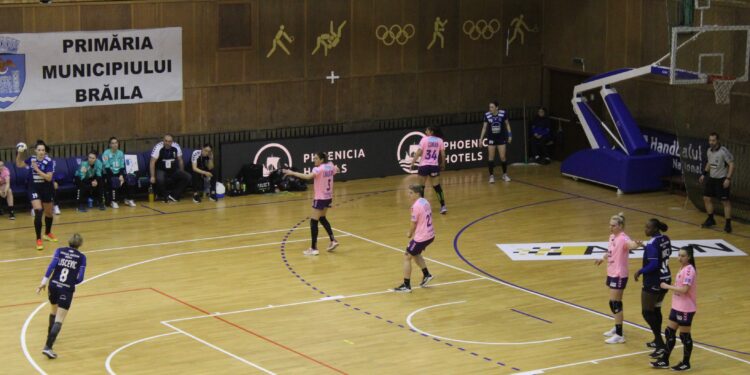 HC Dunărea Brăila a obținut cel mai clar succes din acest sezon de Liga Florilor, 37-21 cu CSM Slatina