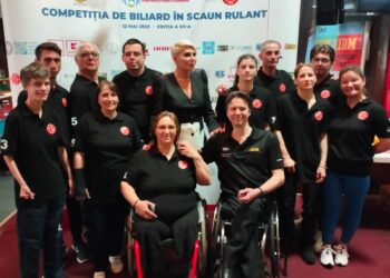 Sportivii paralimpici de la A.C.S.P.D.F. Special Friends Brăila au participat la două competiții de biliard și tenis de masă