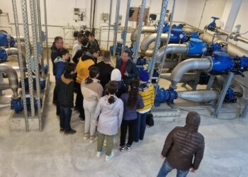 Elevi din județul Brăila au vizitat Stațiile de tratare a apei Chiscani și Gropeni, în ”Săptămâna Verde”
