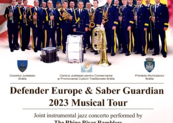 Concert extraordinar “Defender Europe & Saber Guardian 2023 Musical Tour”, la Teatrul “Maria Filotti”