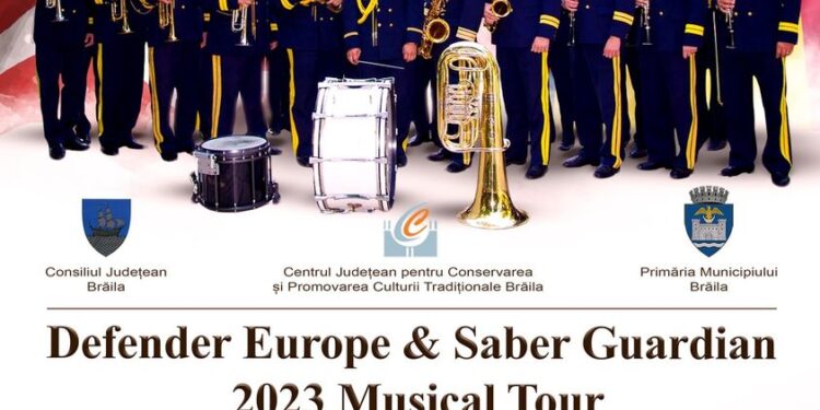 Concert extraordinar “Defender Europe & Saber Guardian 2023 Musical Tour”, la Teatrul “Maria Filotti”
