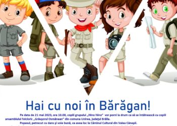 Biblioteca Județeană „Panait Istrati” Brăila pornește la drum activitatea „Hai cu noi în Bărăgan!”