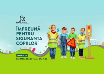 „Împreună, pentru siguranța copiilor” -eveniment de informare și interacțiune cu structurile de Ordine Publică și Apărare Națională la Brăila Mall