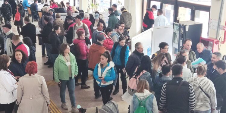 La ”Bursa locurilor de muncă” organizată de AJOFM Brăila au participat 28 angajatori cu 511 locuri de muncă vacante