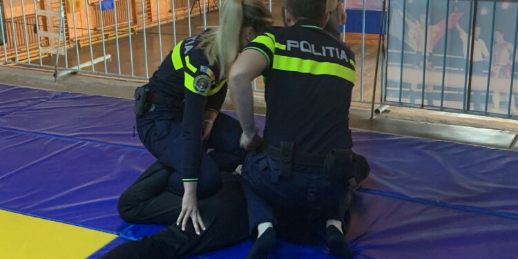 Program de pregătire desfășurat de agenții de poliție, absolvenți ai promoției aprilie 2023, repartizați la IPJ Brăila și Biroul Judeţean de Poliție Transporturi Brăila