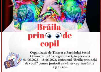 Concurs de desene „Brăila prin ochi de copil”
