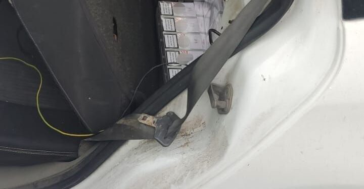 Ce au găsit polițiștii în mașina unui bărbat din Galați, care se deplasa prin comuna Zăvoaia din județul Brăila?
