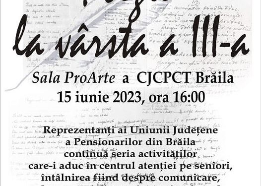 Poezie la vârsta a III-a