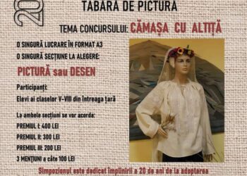 Au fost desemnați premianții de la Simpozionul de Artă Plastică (Tabăra de pictură)