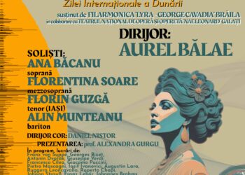 ”Dunărea, etarna poveste” – Concert vocal-simfonic extraordinar de final de stagiune 2022-2023 al Filarmonicii Lyra – George Cavadia