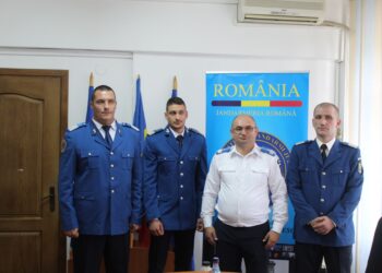 Trei subofițeri de jandarmi avansați în grad înainte de termen