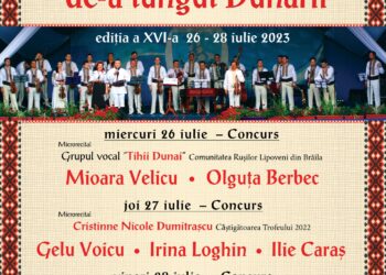 Miercuri începe ediția a XVI-a a Festivalului Internațional de Folclor Cântecul de dragoste de-a lungul Dunării
