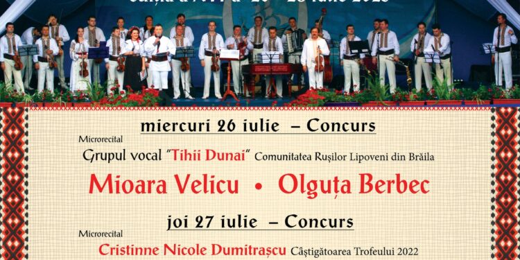 Miercuri începe ediția a XVI-a a Festivalului Internațional de Folclor Cântecul de dragoste de-a lungul Dunării
